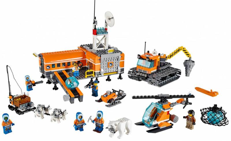 Отзыв о конструкторе LEGO City Arctic - Арктическая база